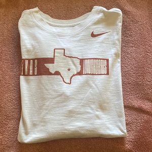 NIKE TEXAS LONGHORNS LONG SLEEVE PERFORMANCE TEE SIZE L